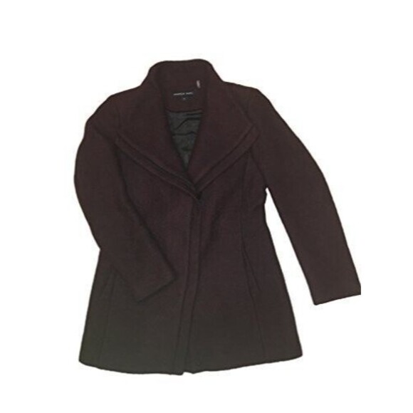 Andrew Marc Women's Asymmetrical Zip Wing Collar Long Coat XL - Picture 2 of 5